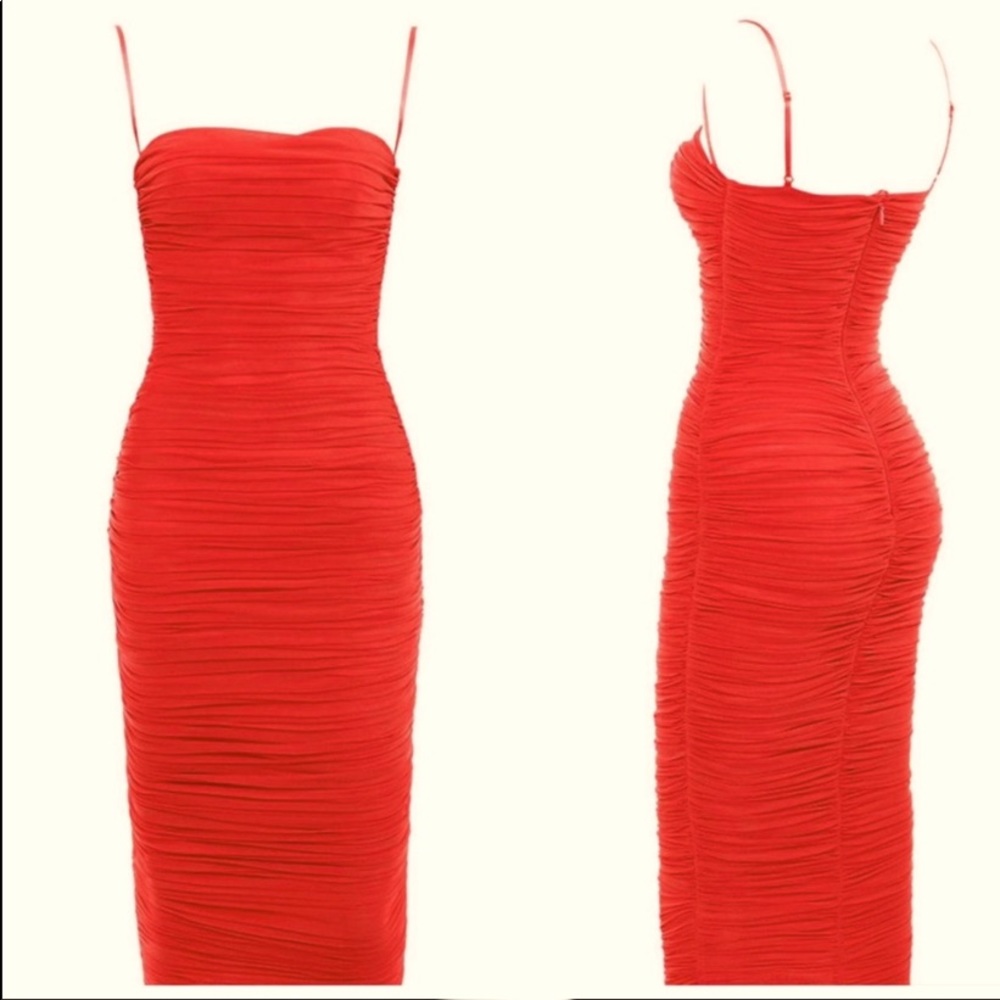 House of CB Red Fornarina Dress